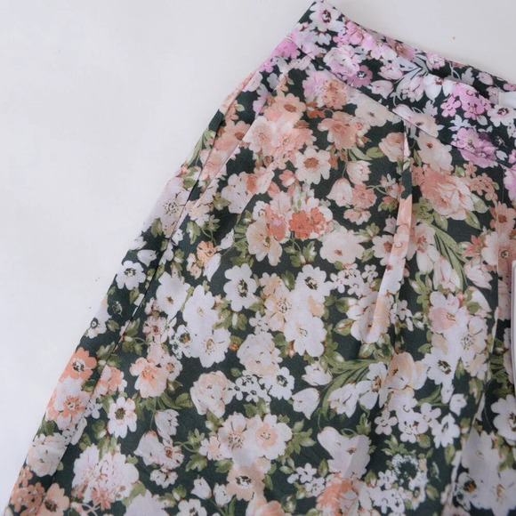 Reiss Floral Print Wide Leg Trousers Pants Size 8 NWT - Picture 14 of 15